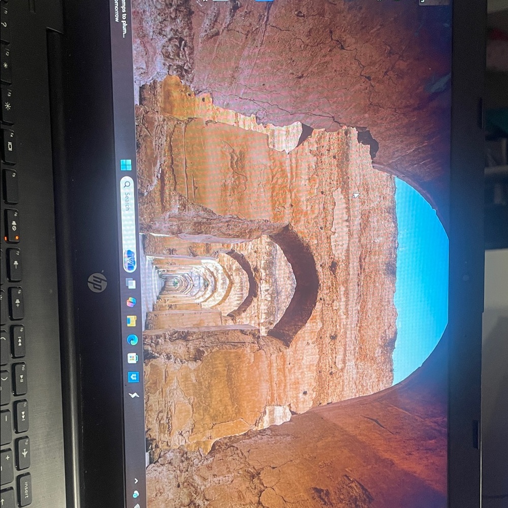 HP Laptop with Black and Silver Accents